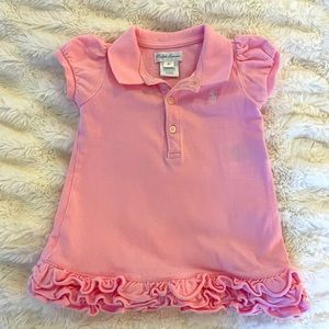 Pink Ralph Lauren polo dress